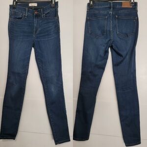 MADEWELL Women's Roadtripper Skinny Jeans Size 26 Blue